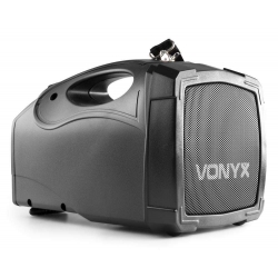 Mobilny zestaw nagłośnieniowy, PA Vonyx ST014 z bezprzewodowym mikrofonem ręcznym